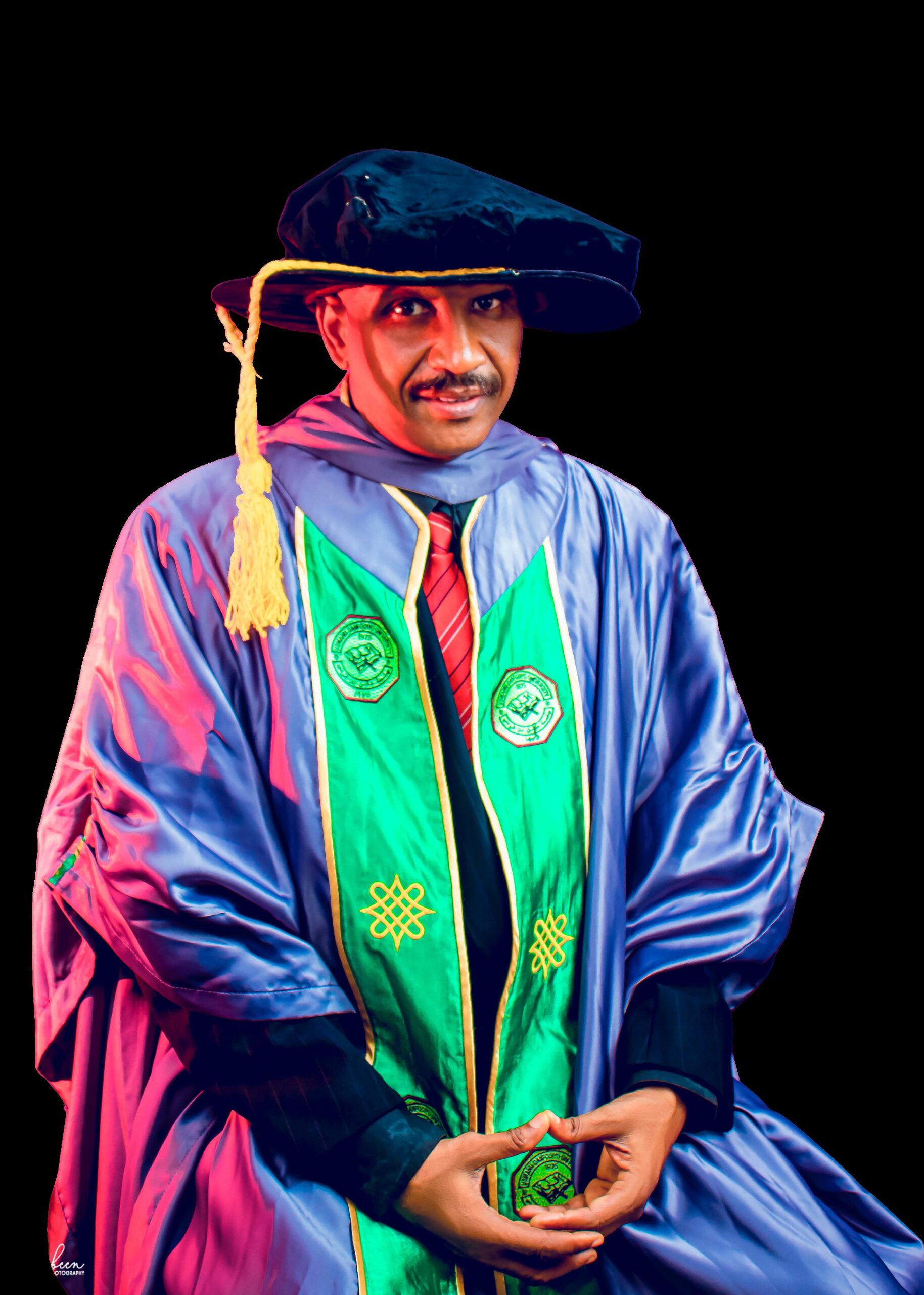 Professor A M Kabir in Academic Regalia